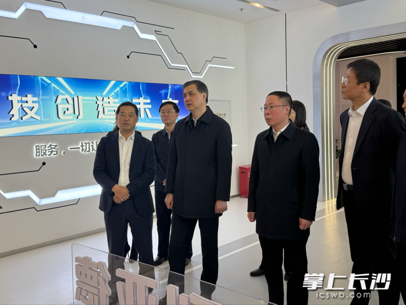 深化政企合作 | 湖南副省长、长沙市长周海兵一行走访sunbet(中国区)官方网站北京总部